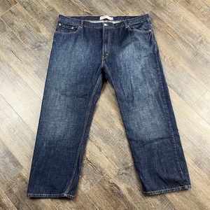 Levi's 559 Straight Blue Jeans Pants Denim ((W46 L30))